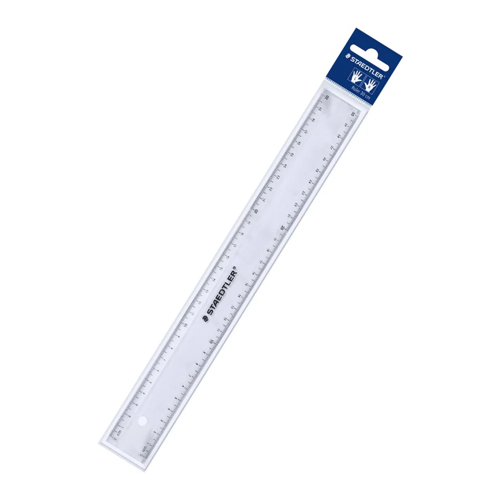Regla (Plástica 30 cm)
