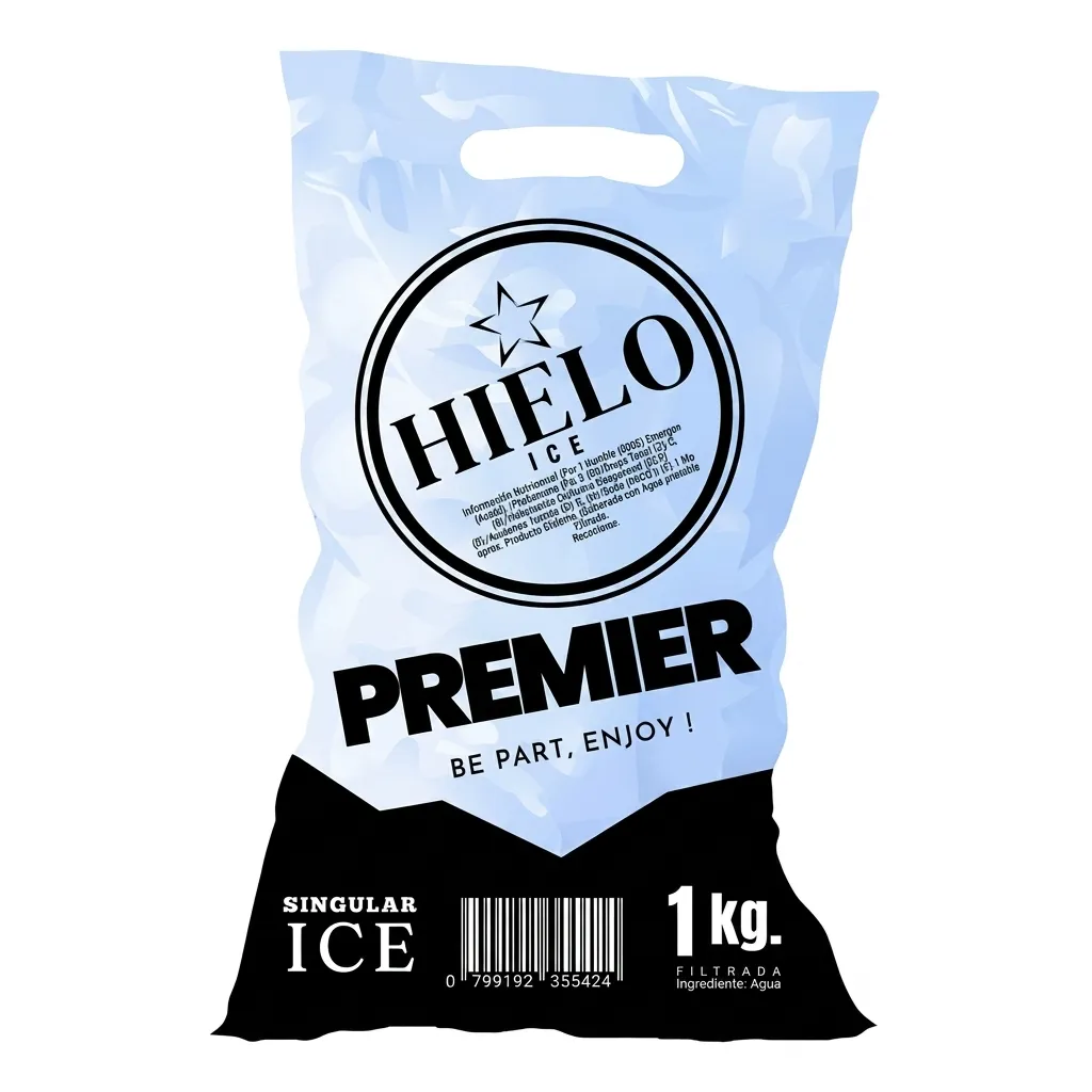 Bolsa de Hielo Gourmet 1 kg