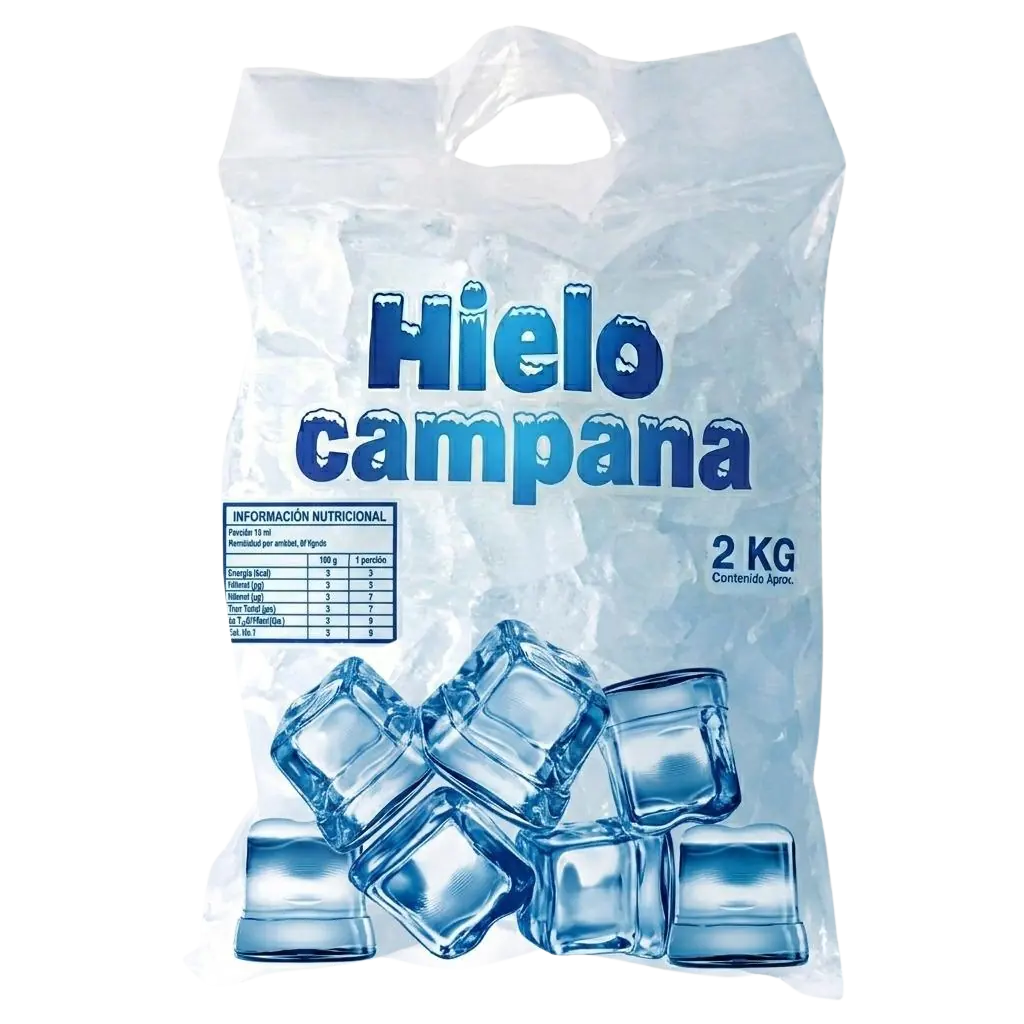 Bolsa de Hielo Campana 2 kg