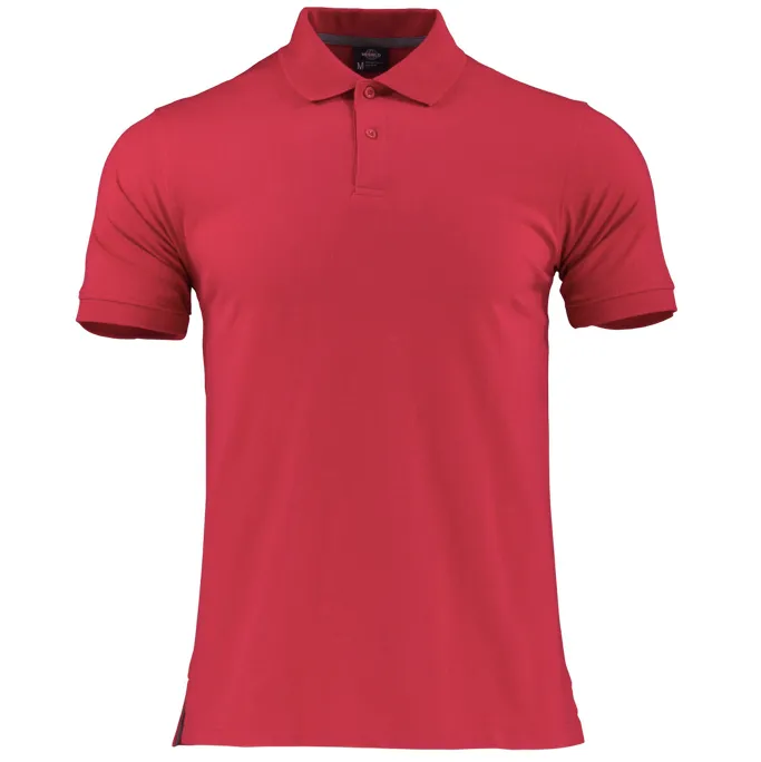 Polera Piqué Manga Corta - Rojo (S, M, L, XL)