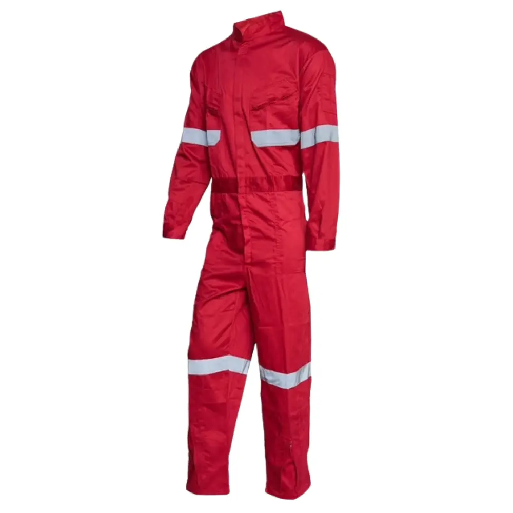 Overol Gabardina con Reflectante - Rojo (S al XXL)